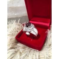 ราคา #แหวนเงินแท้#หัวทับทิมแอฟริกา#ล้อมเพชรcz#ปรับไซร์ตามนิ้วของลูกค้าค่ะ#ดูเเลหลังการขายฟรี1ปี#ร้านผลิตเองค่ะ084-1914550 (41412430300)