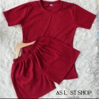 ราคา ชุดเซ็ท เสื้อ+กางเกง ขาสั้น (24609196454)