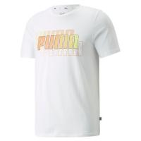ราคา Puma Power Summer Tee เสื้อยืดลําลองผู้ชาย Puma White 671579 02 (49455269064)