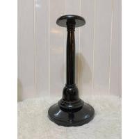 ราคา ฐานวางเศียร ฐานวาง ฐานไม้ ขาตั้ง ขาตั้งเศียร สูง 16 นิ้ว ขาตั้งหัวโขน ไม้กลึง (ทาสีดำเงา) สำหรับหัวโขน เศียรครู ขนาดครอบ (29005692027)