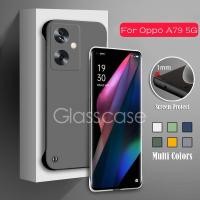 ราคา เคสโทรศัพท์มือถือ PC แข็ง บาง กันกระแทกสี่มุม สําหรับ Oppo A79 A 79 OppoA79 5G 2023 (25553193937)