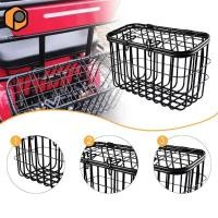 ราคา ตะกร้าสามล้อเหล็กพรีเมียมสำหรับจักรยาน ขนาดใหญ่ เหมาะสำหรับผู้ใหญ่ (55050560219)