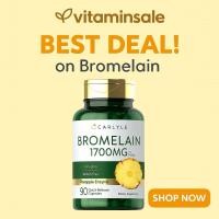 ราคา Carlyle Bromelain 1700mg 90 แคปซูล เอนไซม์จากสับปะรด เสริมสุขภาพธรรมชาติ (23803849998)