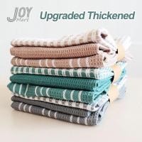 ราคา [ขายร้อน!อัพเกรดวัสดุหนา] จอยมาร์ท มัลติฟังก์ชั่ชาผ้าขนหนูผ้า3แพ็คครัวตารางผ้าขนหนูจานผ้าขนหนูท่อระบายน้ําซุปเปอร์ดูดซับผ้าเช็ดจานครัวเรือนทําความสะอาดผ้าครัวบาร์บาริสต้า (25857183469)