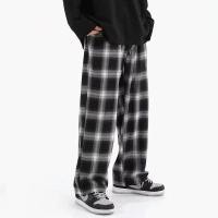 ราคา กางเกงลายสก็อต ️สไตล์เกาหลี✅กางเกงผู้ชายขายาวลายสก็อตสไตล์เกาหลี (22841131378)