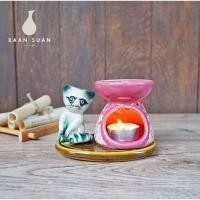 ราคา เตาอโรม่า เซรามิค ลายไทย เตาอโรม่าเทียน เตาอโรม่าเล็ก เตาลายไทย มีสัตว์เล็กติด เตาอโรมา (10050527878)