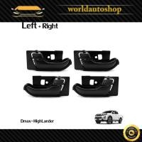 ราคา ชุดมือเปิดในประตู หน้า/หลัง ข้าง ขวา+ซ้าย สีดำ 4ชิ้น Isuzu D-Max Spark Cab Open Cab Hi-Lander 2WD 4WD ปี2012 - 2019 (9413863388)