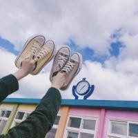 ราคา รองเท้าผ้าใบสไตล์เกาหลี shoopen (220042713)