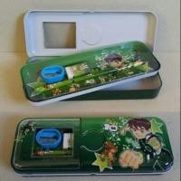 ราคา set เครื่องเขียน พร้อมกล่องดินสอเหล็ก ลาย Ben10 เบนเทน (924494404)