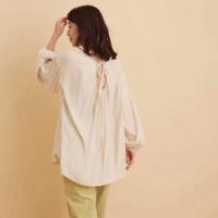 ราคา - เสื้อแขนยาว Oversize ผ้าสปันญี่ปุ่น ดีเทลปลายแขนจั้ม แขนพอง (18755956337)