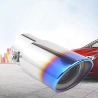 ราคา ปลายท่อรถยนต์ ปลาย คอตรง ( สีไทเท ) แบบขันน็อต สำหรับรถยนต์ (22252541051)