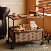 ราคา ไม่ใช่โซฟาห้องนั่งเล่นโบราณครัวเรือนตารางไม้เนื้อแข็งรถเข็นที่สามารถเคลื่อนย้ายข้างเตียงโรงงานขายตรงโต๊ะกาแฟห้องนอนด้าน ใช่ (45804767586)