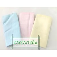 ราคา ผ้าอ้อมสาลูอองฟองNES'Sเกรด A นุ่มไม่ขุย 27x27นิ้ว คละสามสี (449220209)