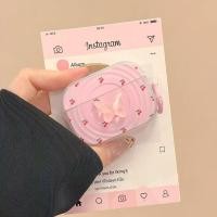 ราคา ผีเสื้อสีชมพู 3D เหมาะสําหรับ AirPods Pro3 Pro2 ฝาครอบหูฟังไร้สายบลูทูธ Apple AirPods1/2nd Generation 3rd Generation ฝาครอบป้องกัน (54603804272)