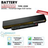 ราคา (ส่งฟรี ประกัน 1 ปี) Lenovo Battery Notebook แบตเตอรี่โน๊ตบุ๊กLenovo Thinkpad Edge E120 E320 E325 E335 E330 84+ ของแท้ (42861664042)