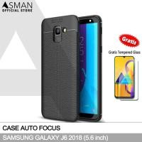 ราคา Ultraslim Samsung Galaxy J6 (5.6") | เคสนิ่ม Black Matte + ฟรีกระจกนิรภัย (28438439903)