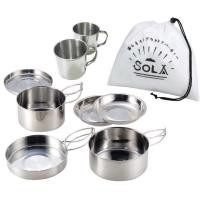 ราคา ⚡สุดคุ้ม⚡CAMELWILL Set 8 Stainless Steel Cooking หม้อชุดเซ็ต 8 ชิ้น (22836623680)