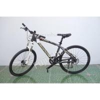 ราคา จักรยานเสือภูเขาญี่ปุ่น - ล้อ 26 นิ้ว - มีเกียร์ - อลูมิเนียม - มีโช๊ค - Disc Brake - Bianchi Kuma 26.1 - สีดำ [จักรย... (24609410886)