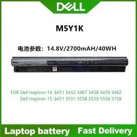 ราคา ☸NEW แบตเตอรี่ DELL M5Y1K HD4J0 14.8V 2700mAh Battery Inspiron 15 5000 Series 3451 5559 5558 5566 (27510489379)