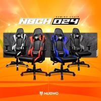 ราคา NUBWO NBCH-024 LIMITED EDITION GAMING CHAIR เก้าอี้เกมมิ่ง นั่งสบาย ของแท้ ประกัน 1ปี (13126292823)