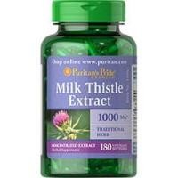 ราคา Puritan's Pride - Milk Thistle (Silymarin) 1000 mg 90 / 180 Softgels (4636112711)