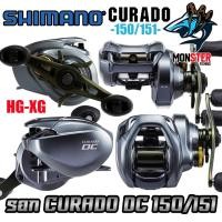 ราคา รอกหยดน้ำชิมาโน่ SHIMANO CURADO DC 150/151 HG และ XG หมุนขวา/หมุนซ้าย (มีรอบ 7.4:1/8.5:1) (7568666730)