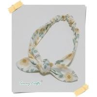 ราคา Tommy Crafts ผ้าคาดผมโบว์ผ้าคอตตอนทวิล ลายดอกไม้ ไซส์เด็ก/ไซส์ผู้ใหญ่ Print cotton twill Hairband (21888889184)