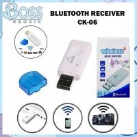 ราคา USB BLUETOOTH RECEIVER AUDIO CK06 / BLUETOOTH RECEIVER CK 06 / BLUETOOTH RECEIVER AUDIO ADAPTER USB / USB BLUETOOTH SPEAKER STEREO MUSIC (11587141602)