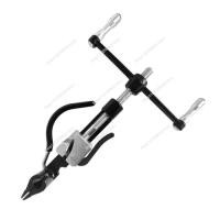 ราคา Steel Cable Tie Gun Stainless Steel Cable Tie Plier Bundle Tool Tensioning Trigger Action Cable Gun (45205810457)