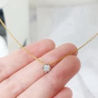 ราคา เซ็ทจี้เพชรเม็ดเดี่ยว 0.15ctเพชรแท้ทองแท้18kAmantio Dimond (26173606582)