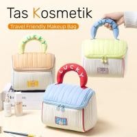 ราคา กระเป๋าเก็บเครื่องสําอางสีพาสเทลขนาดใหญ่ / กระเป๋าแต่งหน้าที่เป็นมิตรกับการเดินทาง / กระเป๋าเครื่องสําอางการ์ตูนความจุขนาดใหญ่ (44955452123)