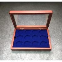 ราคา กล่องใส่เหรียญ กล่องไม้ใส่เหรียญ 2 ชั้น เก็บได้ 24 เหรียญ (7752505249)