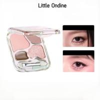 ราคา Little Ondine Four Colours Silkworm Eye Shadow Palette Brightening Pearlescent Highlight Facial Contouring One Natural Color Rendering Eye Shadow Palette Eye Makeup (52154640832)