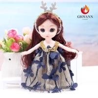 ราคา จิโอวานนี ตุ๊กตาเด็กผู้หญิงของเล่นเด็กสาวของเล่นตุ๊กตาเจ้าหญิงรุ่นตุ๊กตาประกบตุ๊กตาเจ้าหญิงตุ๊กตาของเล่นชุด (56106282271)