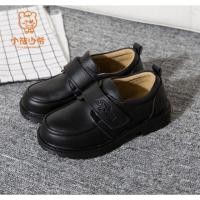 ราคา SH108SA รองเท้าเด็ก นักเรียนชาย หนังแท้ velcro (21/22/23/24/25) (2218644960)