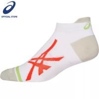 ราคา ASICS : 3013A605.102 LIGHT SINGLE TAB UNISEX RUNNING ชายหญิง ถุงเท้า ของแท้ BRILLIANT WHITE/CHERRY TOMATO (20358046962)