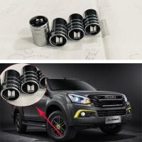 ราคา ISUZU จุกลมยาง​ ใส่ได้ทุกรุ่น​ 4pcs ISUZU Car Wheel Tire Valves Tyre Stem Air Caps Cover For ISUZU D-MAX MU-X MUX Car Accessories (4267244257)