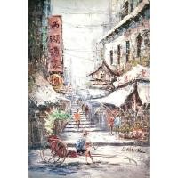 ราคา โปสเตอร์ ภาพวาด สีน้ำมัน วิถีชีวิต โบราณ Landscapes Painting POSTER 20”x30” Inch Lifestyle Chinese Antique (10709126290)