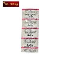 ราคา ซาร่า ยาพาราเซตามอล 500 มิลลิกรัม ยาเม็ดบรรเทาปวด ลดไข้ Sara Paracetamol Tablets 500 mg For Relife Of Fever and Pain (27141711003)