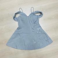 ราคา เดรสสายเดี่ยว ปาดไหล่ งานป้าย areeya size M (49300998991)