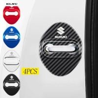 ราคา Klnu 【สําหรับ Suzuki】ฝาครอบป้องกันล็อคประตูรถยนต์ สําหรับ Suzuki Swift Smash 115 Raider 150 Celerio Ertiga Multicab Sky 4 ชิ้น ต่อชุด (23847273243)