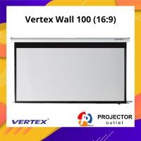 ราคา Vertex Wall 100 (16:9) จอรับภาพแบบแขวนมือดึง (21244826727)