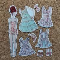 ราคา Paper Doll 01 แต่งตัวตุ๊กตาแม่เหล็กยาง แต่งตัวตุ๊กตากระดาษ แม่เหล็กติดตู้เย็นแต่งตัวตุ๊กตา ตุ๊กตาแม่เหล็ก ของขวัญวันเด็ก (8438384283)