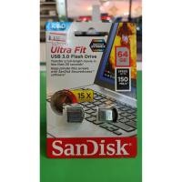 ราคา SanDisk 64GB Ultra Fit USB 3.0 150MB/S (7185096661)