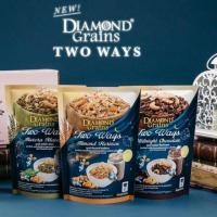 ราคา ส่งฟรี [ถุงใหญ่500กรัม] Diamond Grains Two Ways ไดมอนเกรนส์ กราโนล่า ทูเวย์ ทานได้2แบบ (1258795781)
