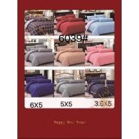 ราคา SALEผ้าปูที่นอนลายริ้ว ชุดเครื่องนอน ขนาด 3.5 ฟุต (3 ชิ้น) 5 ฟุต และ 6 ฟุต (5 ชิ้น) ราคาถูกที่สุด ไม่มีผ้านวม)6039# (5765687982)