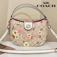 ราคา กระเป๋าcoach ellaครอสบอดี้10นิ้วลายดอกไม้ (25578609402)