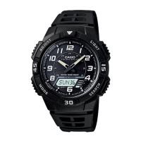 ราคา Casio Standard นาฬิกาข้อมือผู้ชาย สายเรซิน รุ่น AQ-S800W, AQ-S800W-1B- สีดำ (2455396770)