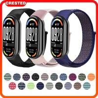 ราคา ไนล่อนห่วงสายรัดสำหรับ for Xiaomi band 10 9 8 Mi band 7 6 5 4 3 Velcro Xiaomi Mi band 8 7 6 5 4 3 (28757864758)