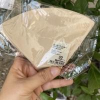 ราคา ☕️ กระดาษกรองกาแฟ ไม่ฟอกสี 60 แผ่น/แพ็ค แท้ Muji (3266883206)